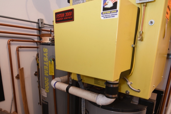 image of a residential boiler